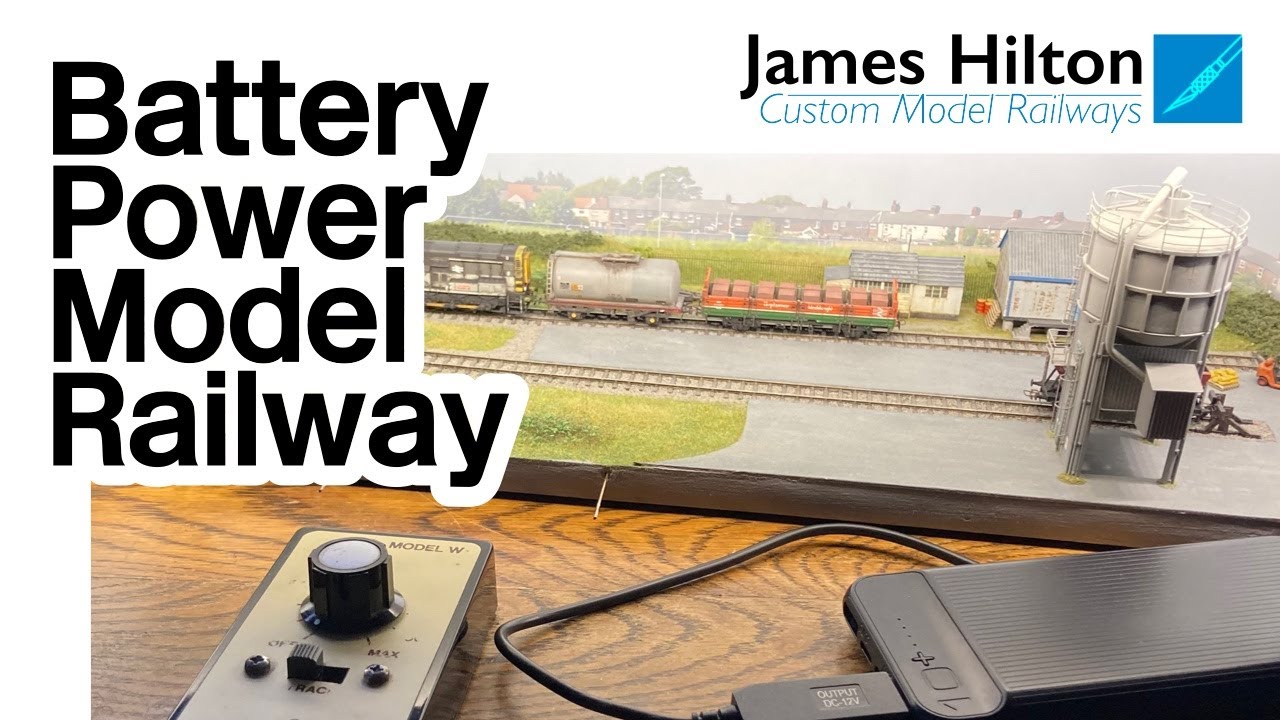 Battery Power - Portable Model Railway - YouTube