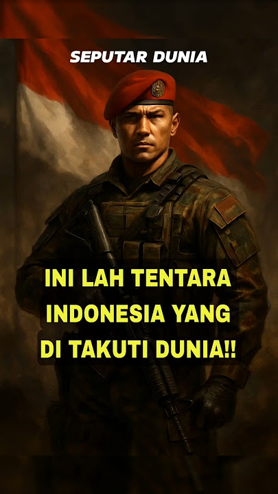 Inilah Tentara Indonesia Paling Ditakuti Dunia!