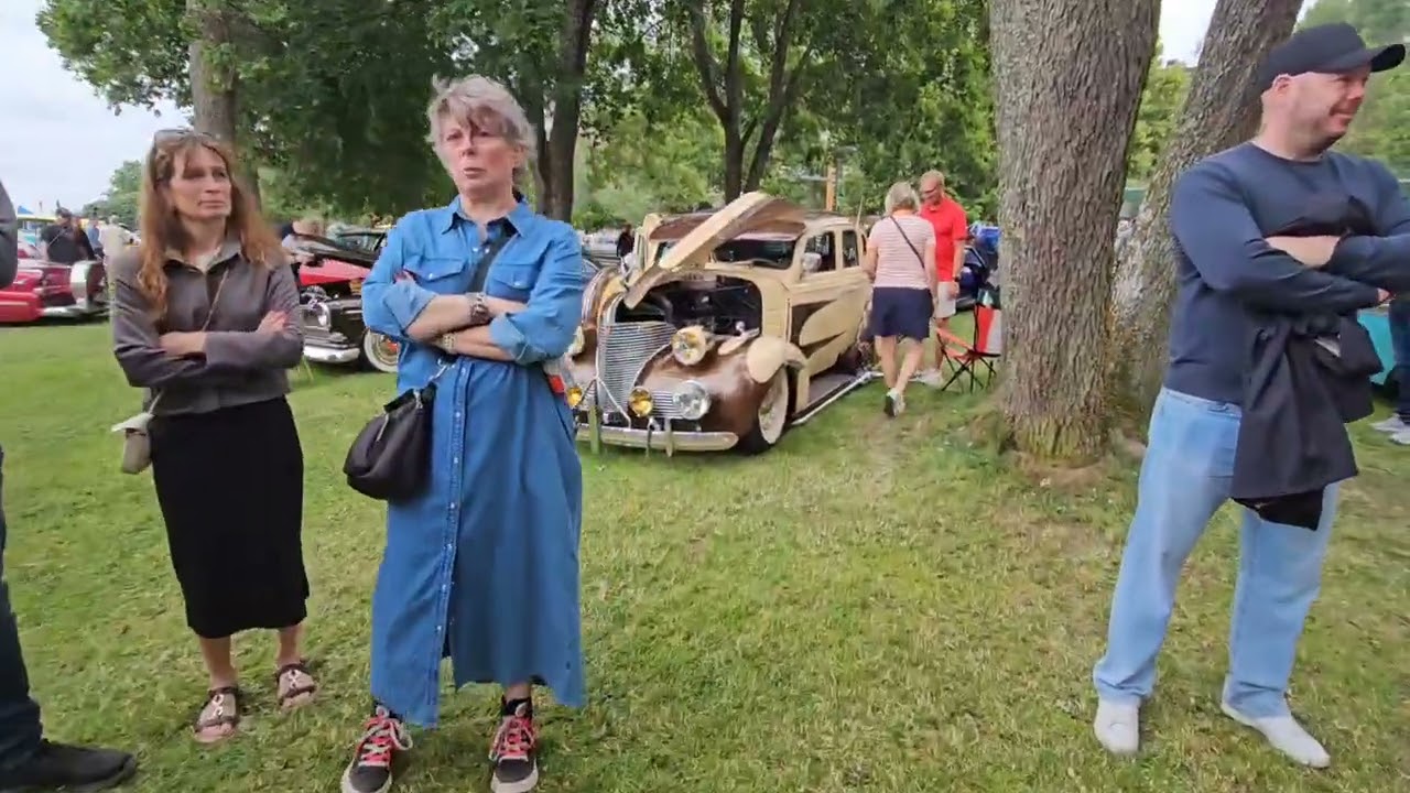American car show i Norrtälje 12 JulY 2025 Sweden 