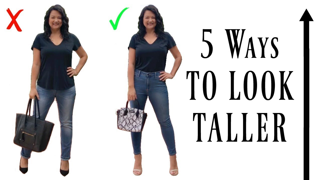 5 Ways to Look Taller INSTANTLY | 5 TRICKS TO LENGTHEN YOUR BODY - YouTube