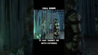 call down — Dragon age : Inquisition dialogue scene