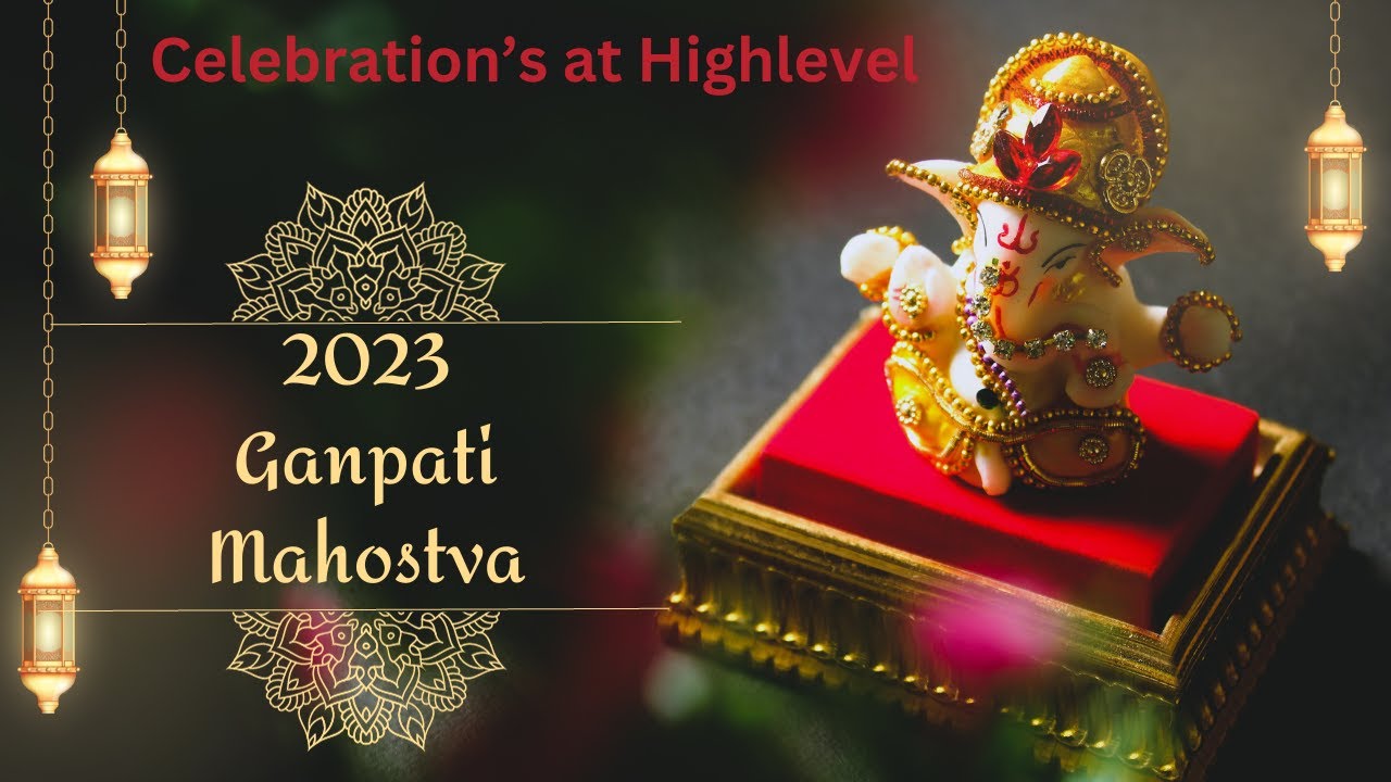 2023-Lord Ganesh festival inVashista Icon Boduppal....@Short_N_Simple.