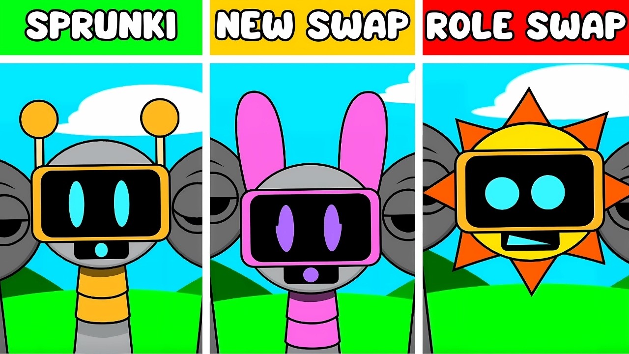 Incredibox Sprunki VS New Swap VS Role Swap | Normal VS Horror Versions