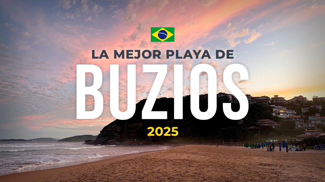 ¿Cuál es la MEJOR PLAYA de BUZIOS? 2025 🏖️ Te explicamos por qué es GERIBÁ | GUÍA COMPLETA 🌴