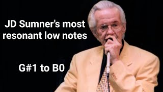 JD Sumner Resonant Low Notes Compilation (G#1 to B0)