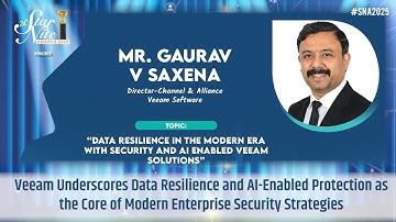 Veeam benadrukt dataveerkracht en AI-gestuurde bescherming voor moderne bedrijfsbeveiliging.