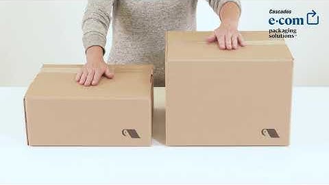 Multi-Depth Box for Flexible Shipping - Cascades E-com