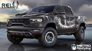 Relv Camo Car Wrap Vinyl Film Metro Restyling