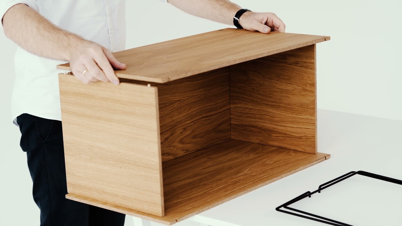 How to Assemble Your MOEBE Storage Box - YouTube