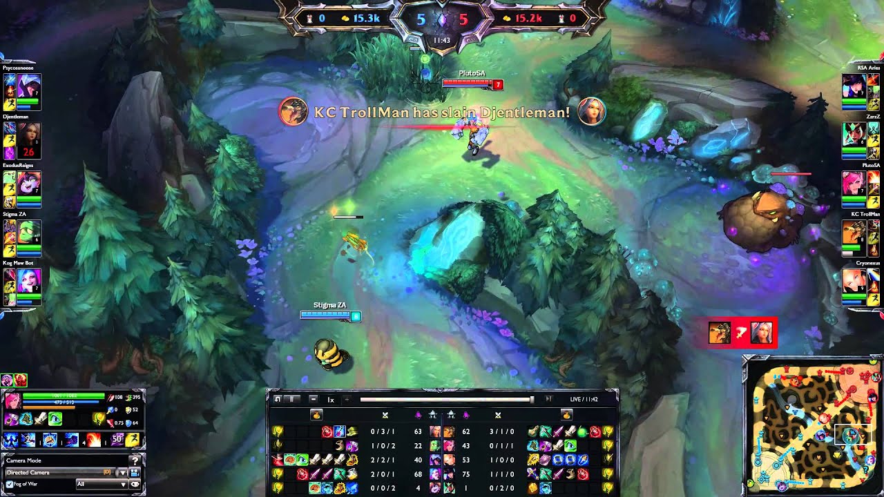 EUW Battle Arena 2015 Week 1 Game 1