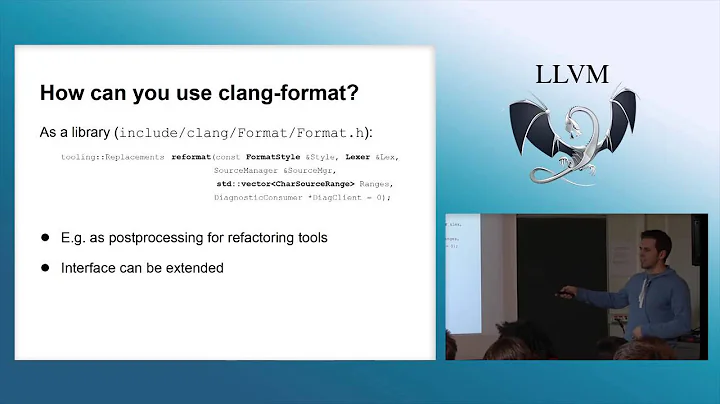 clang-format - Automatic formatting for C++