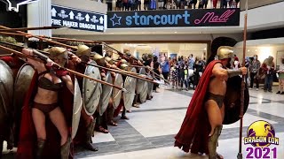 DragonCon 2021 Cosplay Overload - William Shatner Panel - Epic Star Wars Patio Party - 300 Spartans