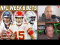NFL Week 8 Bets: Chiefs-Broncos, Patriots-Dolphins Vikings-Packers, Texans-Panthers | 3 &amp; Out
