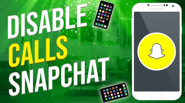 How To Disable Snapchat Calls (SIMPLE!)
