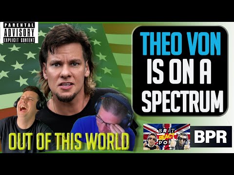 Theo Von FIRST TIME WATCHING Jokes That Are Out Of This World BRITISH REACTION