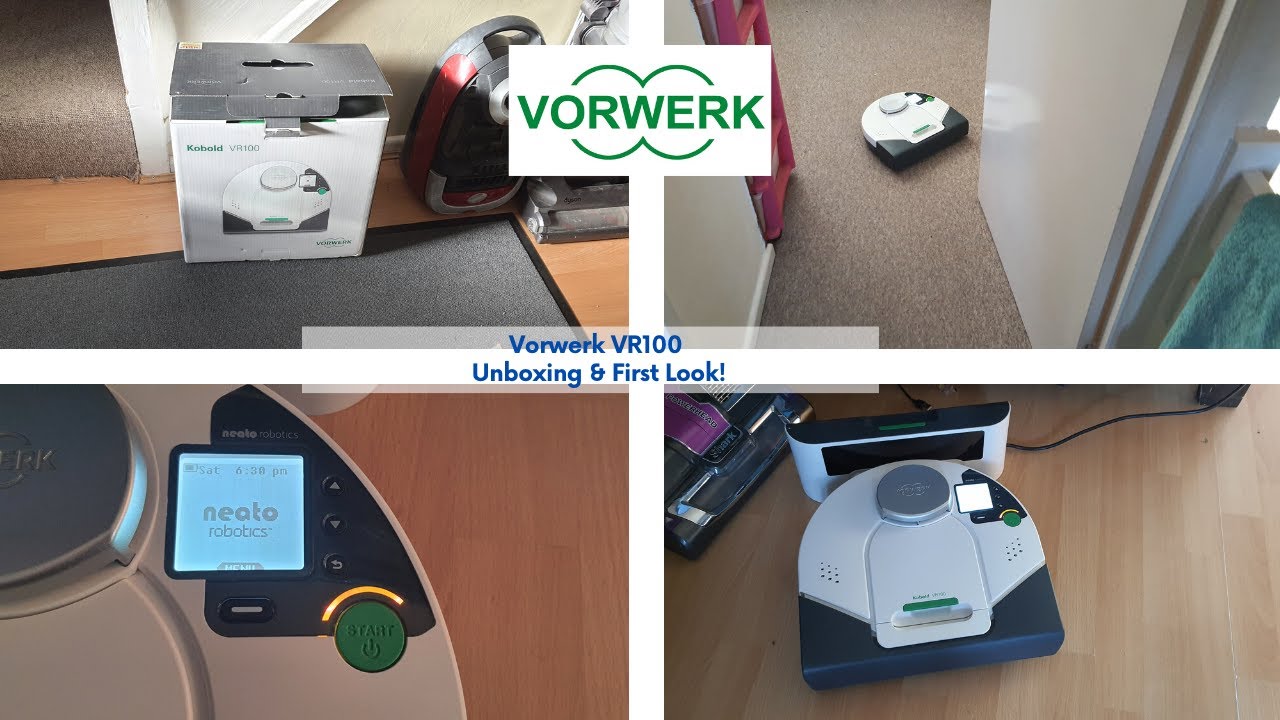 掃除機 VORWERK kobold VR100 Vorwerk Kobold VR100 robot vacuum cleans home in your