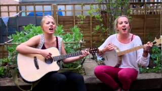 Lily & Meg at the Truro Library Community Garden - 2nd June 2012