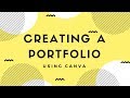 How to Create a Portfolio in Canva