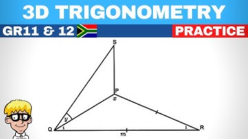 3D Trigonometry grade 11 and 12
