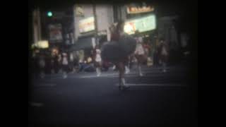 Akron Ohio Parade at Dusk in the 1970's