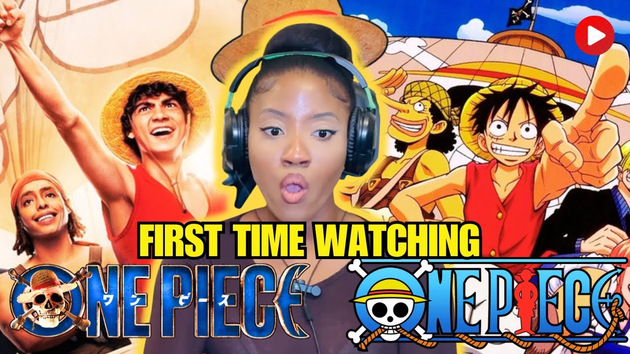 FIRST TIME WATCHING ONE PIECE REACTION | LIVE ACTION VS ANIME! - YouTube