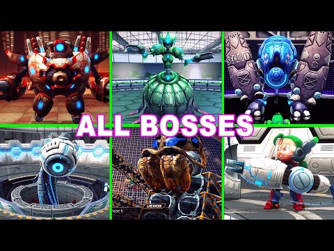 Assault Android Cactus Plus All Bosses (Embryo, Vespula, Justice, Venom, Medulla)
