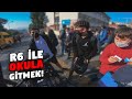 R6 İLE KARDEŞİMİ OKULDAN ALDIM! | TEPKİLER