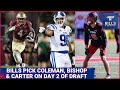 Buffalo bills pick keon coleman cole bishop  dewayne carter on day 2 of 2024 nfl draft