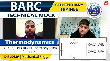 Thermodynamics Mock Interview for BARC Stipendiary Trainee | Interview Preparation with YourPedia