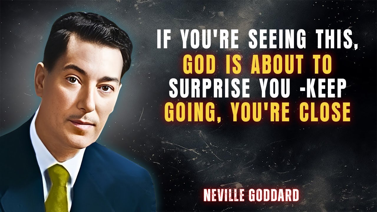 If You’re Seeing This, God Is About to Surprise You | NEVILLE GODDARD TEACHINGS