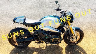 Here we go again! the Sun is out and so is the R Nine T Option 719 BMW R9T