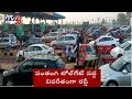 Festival rush: Heavy traffic on highway towards Vijayawada