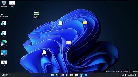 Installing Windows 11 build 25115