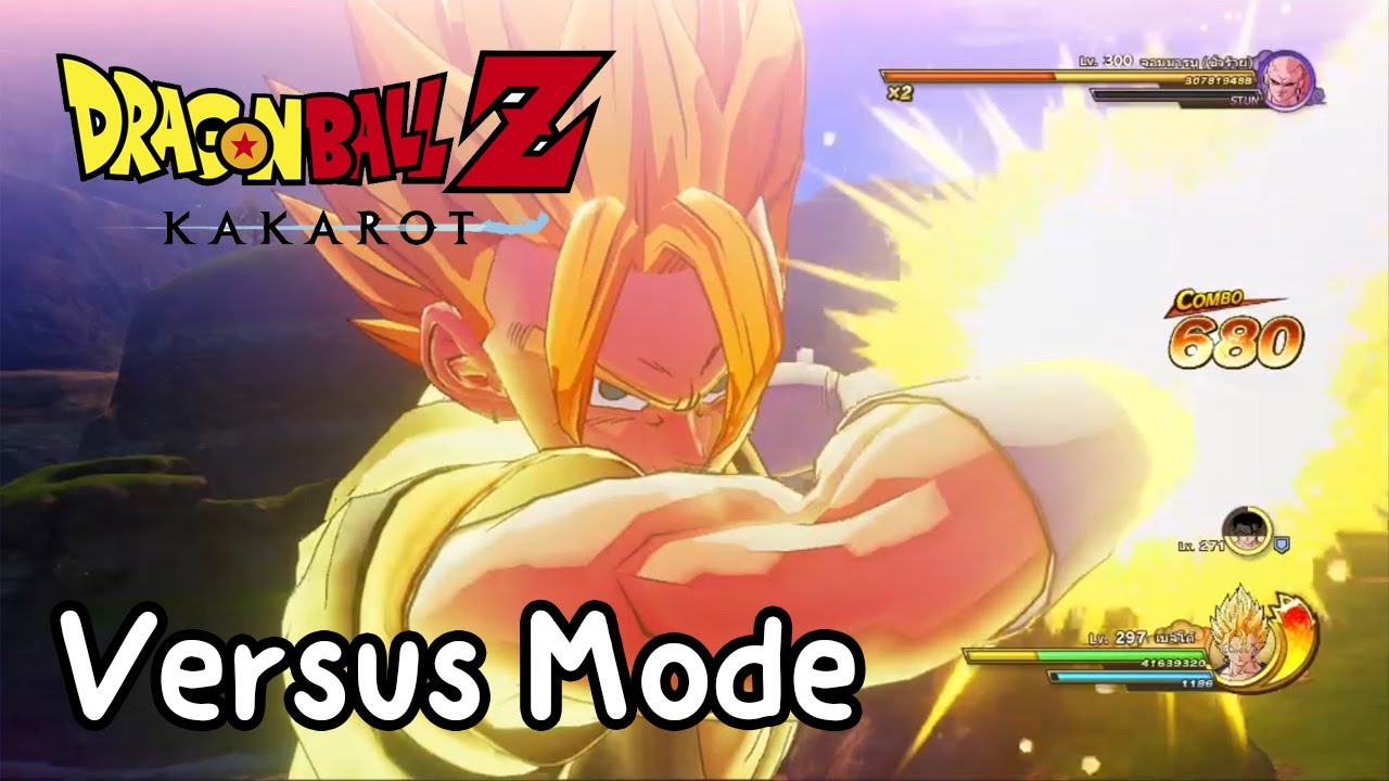 Dragon Ball Z Kakarot Versus Mode: Vegito vs Super Buu (Gohan absorbed ...