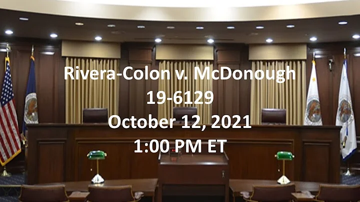 Rivera-Colon v. McDonough 19-6129