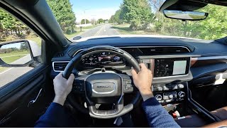 2024 GMC Yukon XL Denali Ultimate: POV Drive, Impressions and ASMR