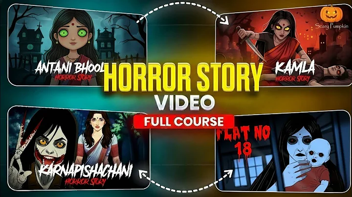Make VIRAL AI Horror Stories in Minutes | Complete course 