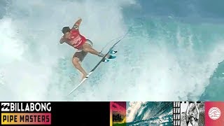 Ferreira vs. Duru vs. Asing - Round One, Heat 3 - Billabong Pipe Masters 2018
