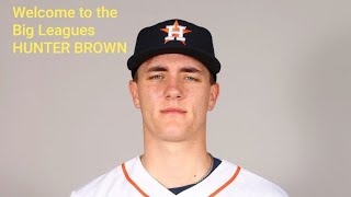 Hunter Brown will make his Major league debut tonight....excited to see what he can do