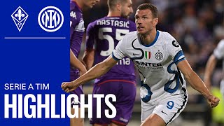 Fiorentina 1-3 Inter Highlights Serie A 2122 Inter Win Their 1500Th Game In Serie A