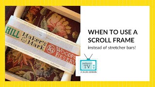 Attaching Your Canvas To A Stretcher Bar Frame-Serendipity Needleworks