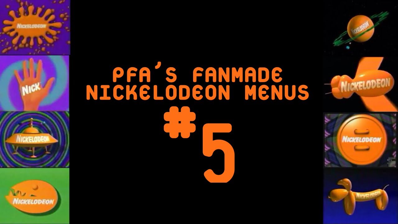Фанатское меню Nickelodeon от PFA №5