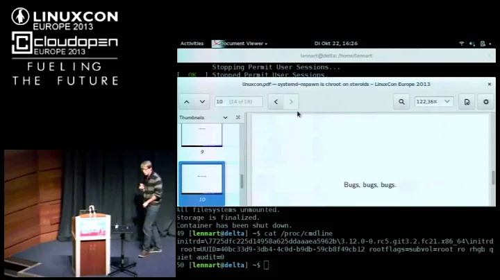 Systemd-Nspawn is Chroot on Steroids - Lennart Poettering, Red Hat