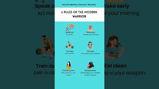 6 RULES That Will Make You A Modern WARRIOR (Master Your Discipline)