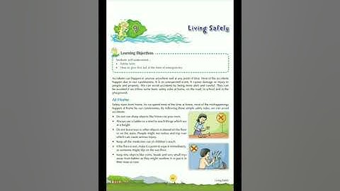 EVS Cl-5 Ch-9 LIVING SAFELY Explanation