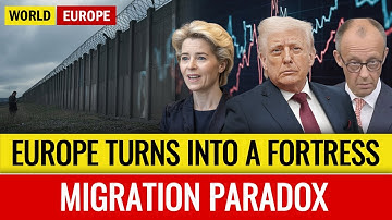 Europa verandert in een vesting: migranten achter het hek, de wereld verslaafd aan AI