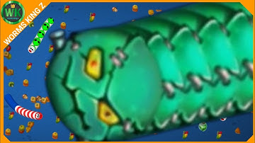 🐍Worms Zone.io 🔥 #118 – Cake vs Fruit Party | Top 1 on the Map 💯 Best Gameplay!