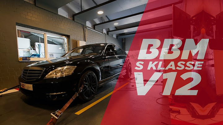 Mercedes Benz V12 S-Klasse Chiptuning by BBM