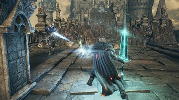 Dark Souls 3 Cinders Mod Sorcery Showcase - Farron Dart and Refined Farron Dart