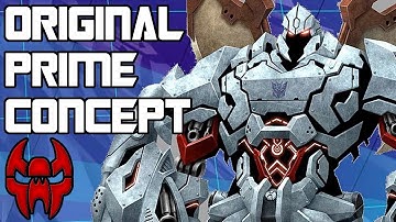 The Original Concept For Transformers Prime